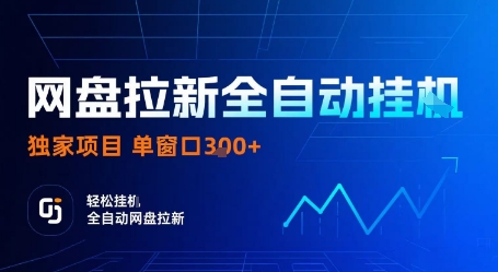 网盘拉新全自动挂G，独家技术，操作简单，自动完成拉新任务，单窗口3张【揭秘】-摇钱述